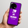 כיסוי בעיצוב אישי עם השם שלך לדגם - OnePlus 11R בעיצוב אוהב את החברה שלי