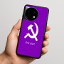 כיסוי בעיצוב אישי עם השם שלך לדגם - OnePlus 11R בעיצוב פטיש ומגל