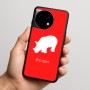 כיסוי בעיצוב אישי עם השם שלך לדגם - OnePlus 11R בעיצוב קרנף