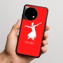 כיסוי בעיצוב אישי עם השם שלך לדגם - OnePlus 11R בעיצוב בלרינה