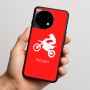 כיסוי בעיצוב אישי עם השם שלך לדגם - OnePlus 11R בעיצוב מוטוקרוס