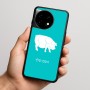 כיסוי בעיצוב אישי עם השם שלך לדגם - OnePlus 11R בעיצוב חזיר
