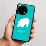 כיסוי בעיצוב אישי עם השם שלך לדגם - OnePlus 11R בעיצוב קרנף