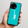 כיסוי בעיצוב אישי עם השם שלך לדגם - OnePlus 11R בעיצוב סקסופון