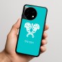 כיסוי בעיצוב אישי עם השם שלך לדגם - OnePlus 11R בעיצוב פרחי קרן