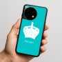 כיסוי בעיצוב אישי עם השם שלך לדגם - OnePlus 11R בעיצוב כתר מלכותי