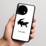 כיסוי בעיצוב אישי עם השם שלך לדגם - OnePlus 11R בעיצוב תנין