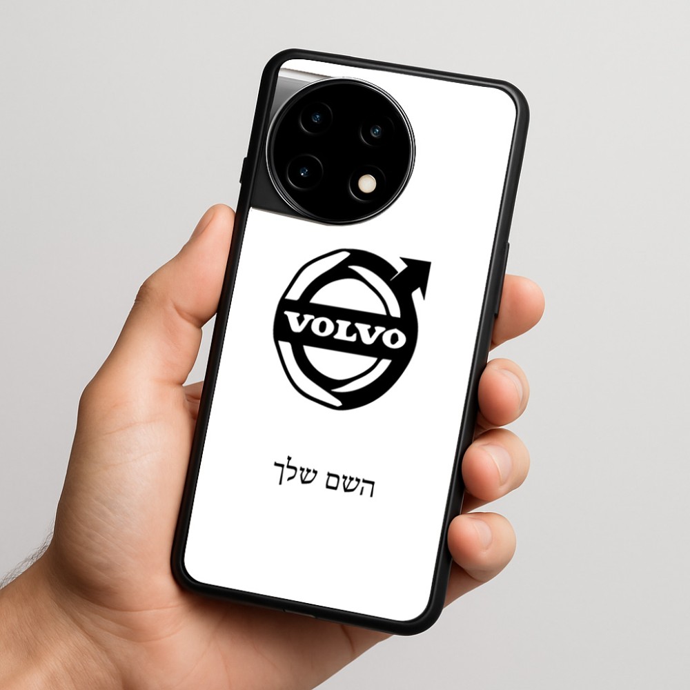 כיסוי בעיצוב אישי עם השם שלך לדגם - OnePlus 11R בעיצוב וולוו