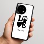 כיסוי בעיצוב אישי עם השם שלך לדגם - OnePlus 11R בעיצוב אהבה