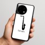 כיסוי בעיצוב אישי עם השם שלך לדגם - OnePlus 11R בעיצוב סקסופון