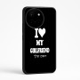 כיסוי בעיצוב אישי עם השם שלך לדגם - OnePlus 12R בעיצוב אוהב את החברה שלי