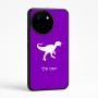כיסוי בעיצוב אישי עם השם שלך לדגם - OnePlus 12R בעיצוב דינוזאור