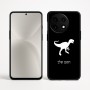 כיסוי בעיצוב אישי עם השם שלך לדגם - OnePlus 12R בעיצוב דינוזאור