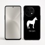 כיסוי בעיצוב אישי עם השם שלך לדגם - OnePlus 12R בעיצוב סוס