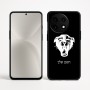כיסוי בעיצוב אישי עם השם שלך לדגם - OnePlus 12R בעיצוב פני פנטרה