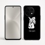 כיסוי בעיצוב אישי עם השם שלך לדגם - OnePlus 12R בעיצוב ארנב מחזיק גזר