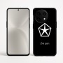 כיסוי בעיצוב אישי עם השם שלך לדגם - OnePlus 12R בעיצוב קרייזלר