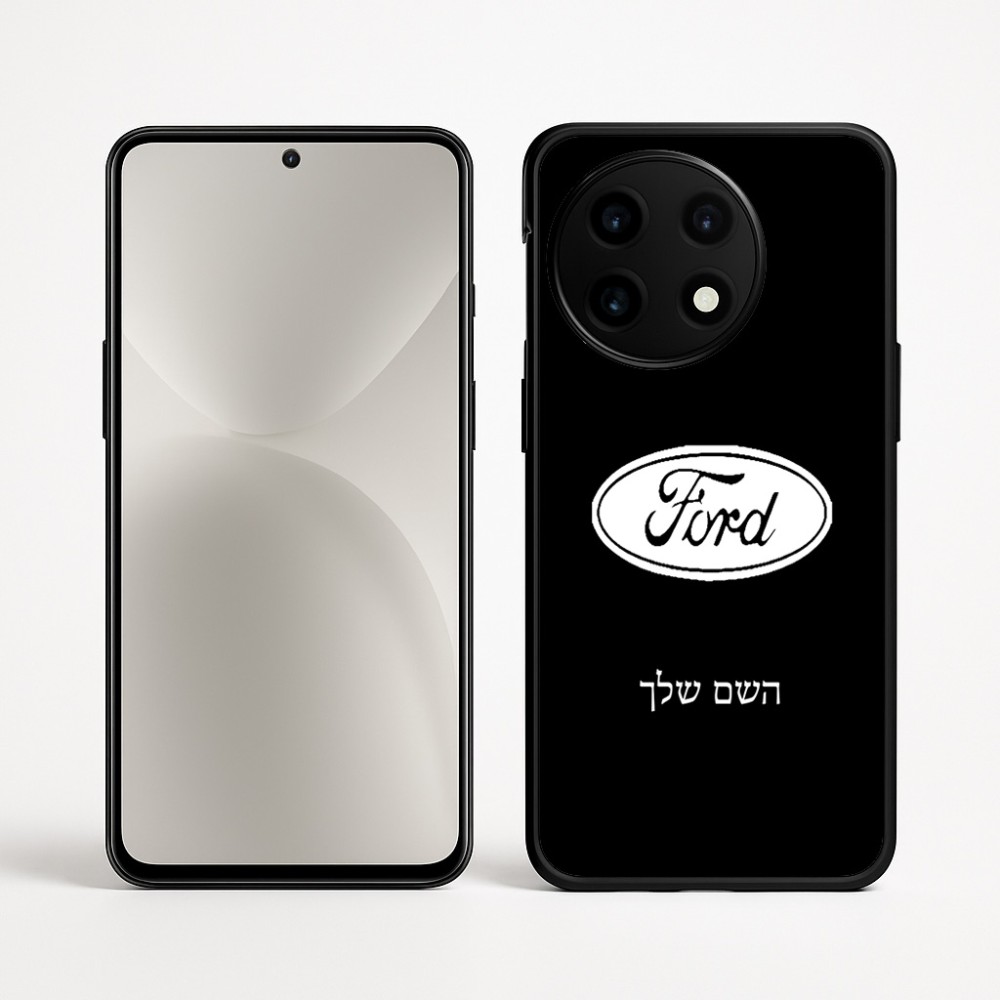 כיסוי בעיצוב אישי עם השם שלך לדגם - OnePlus 12R בעיצוב לחצות