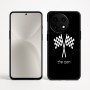 כיסוי בעיצוב אישי עם השם שלך לדגם - OnePlus 12R בעיצוב דגל המירוץ