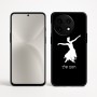 כיסוי בעיצוב אישי עם השם שלך לדגם - OnePlus 12R בעיצוב בלרינה