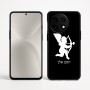 כיסוי בעיצוב אישי עם השם שלך לדגם - OnePlus 12R בעיצוב קופידון