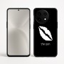 כיסוי בעיצוב אישי עם השם שלך לדגם - OnePlus 12R בעיצוב שפתיים - נשיקה