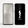 כיסוי בעיצוב אישי עם השם שלך לדגם - OnePlus 12R בעיצוב אישה בהריון