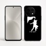 כיסוי בעיצוב אישי עם השם שלך לדגם - OnePlus 12R בעיצוב אישה רוקדת עם גבר