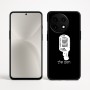 כיסוי בעיצוב אישי עם השם שלך לדגם - OnePlus 12R בעיצוב מיקרופון