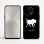 כיסוי בעיצוב אישי עם השם שלך לדגם - OnePlus 12R בעיצוב מזלות - שור