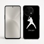 כיסוי בעיצוב אישי עם השם שלך לדגם - OnePlus 12R בעיצוב שחקן בייסבול