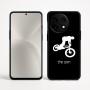 כיסוי בעיצוב אישי עם השם שלך לדגם - OnePlus 12R בעיצוב רוכב אופניים