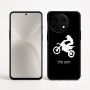כיסוי בעיצוב אישי עם השם שלך לדגם - OnePlus 12R בעיצוב מוטוקרוס