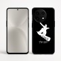 כיסוי בעיצוב אישי עם השם שלך לדגם - OnePlus 12R בעיצוב סנובורדיסט