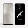 כיסוי בעיצוב אישי עם השם שלך לדגם - OnePlus 12R בעיצוב אק 47