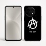 כיסוי בעיצוב אישי עם השם שלך לדגם - OnePlus 12R בעיצוב אנרכיה