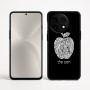 כיסוי בעיצוב אישי עם השם שלך לדגם - OnePlus 12R בעיצוב הדפס תפוח