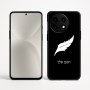 כיסוי בעיצוב אישי עם השם שלך לדגם - OnePlus 12R בעיצוב נוצת נוצה