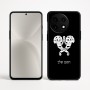 כיסוי בעיצוב אישי עם השם שלך לדגם - OnePlus 12R בעיצוב פרחי קרן