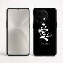 כיסוי בעיצוב אישי עם השם שלך לדגם - OnePlus 12R בעיצוב אהבה באותיות יפניות