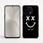 כיסוי בעיצוב אישי עם השם שלך לדגם - OnePlus 12R בעיצוב סמיילי
