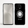 כיסוי בעיצוב אישי עם השם שלך לדגם - OnePlus 12R בעיצוב שמש
