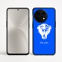 כיסוי בעיצוב אישי עם השם שלך לדגם - OnePlus 12R בעיצוב פני פנטרה