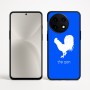 כיסוי בעיצוב אישי עם השם שלך לדגם - OnePlus 12R בעיצוב תרנגול