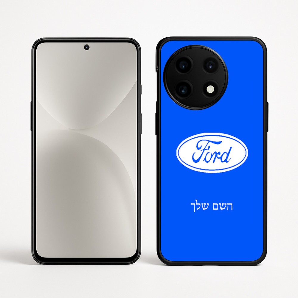 כיסוי בעיצוב אישי עם השם שלך לדגם - OnePlus 12R בעיצוב לחצות