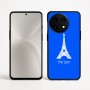 כיסוי בעיצוב אישי עם השם שלך לדגם - OnePlus 12R בעיצוב מגדל אייפל