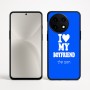 כיסוי בעיצוב אישי עם השם שלך לדגם - OnePlus 12R בעיצוב אוהבת את החבר שלי