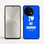 כיסוי בעיצוב אישי עם השם שלך לדגם - OnePlus 12R בעיצוב אוהב את החברה שלי