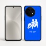 כיסוי בעיצוב אישי עם השם שלך לדגם - OnePlus 12R בעיצוב מזלות - תאומים