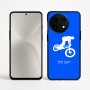כיסוי בעיצוב אישי עם השם שלך לדגם - OnePlus 12R בעיצוב רוכב אופניים